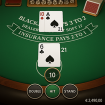 Wazamba - Blackjack Table Game